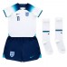 England Marcus Rashford #11 Replika Babykläder Hemma matchkläder barn VM 2022 Korta ärmar (+ Korta byxor)